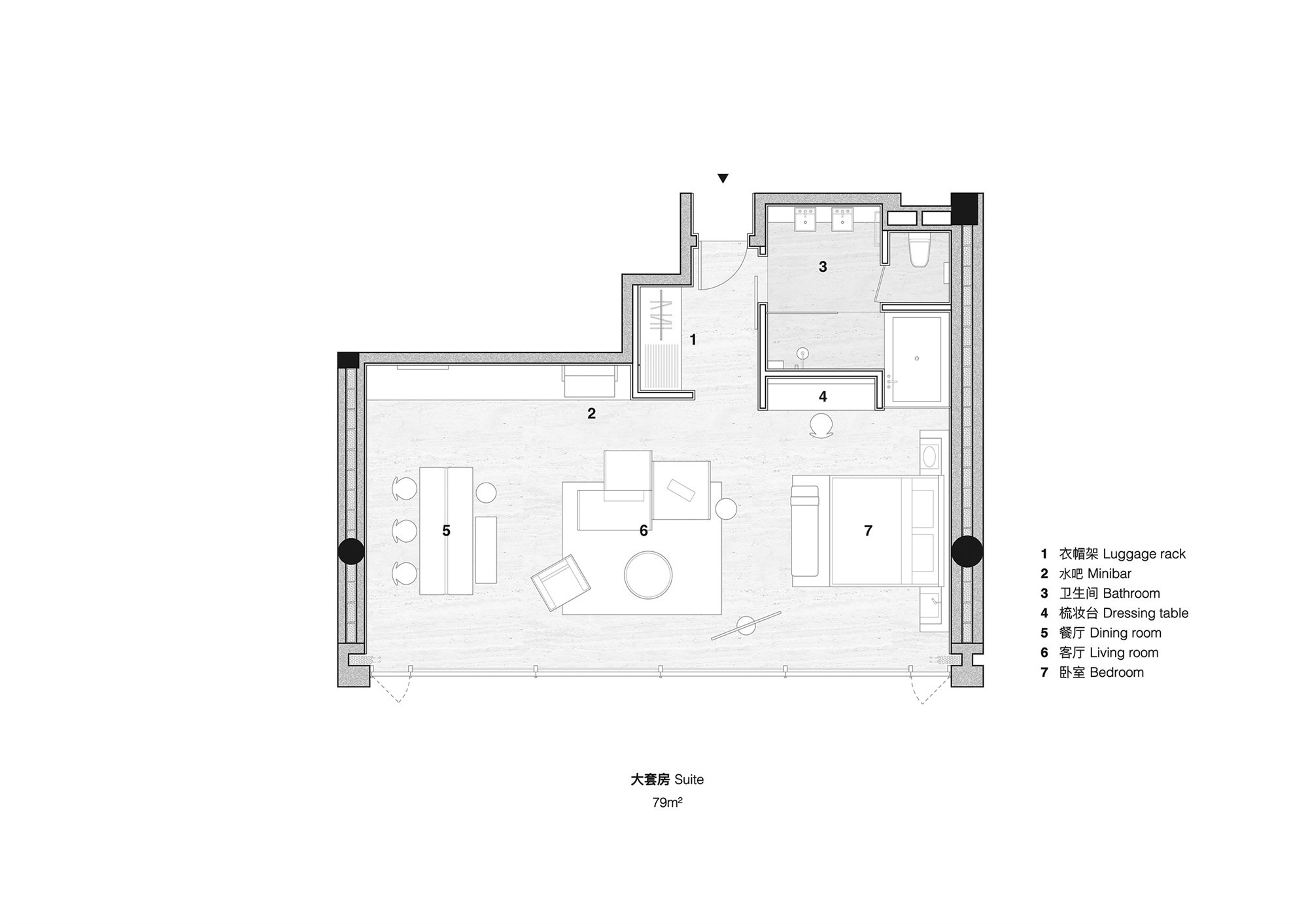 日月湾度假酒店丨中国万宁丨B.L.U.E.建筑设计事务所-83