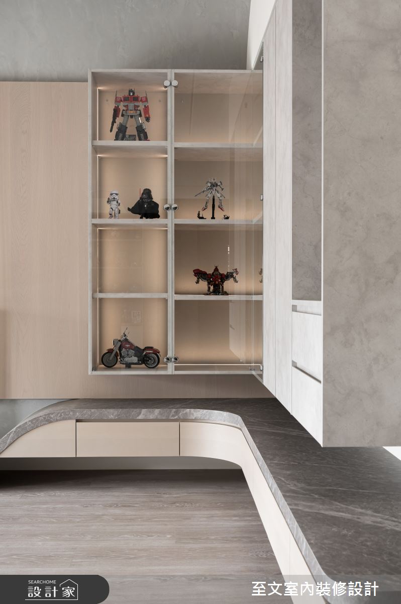 至文·隅美·现代风·53坪设计案例丨至文室内装修设计-9