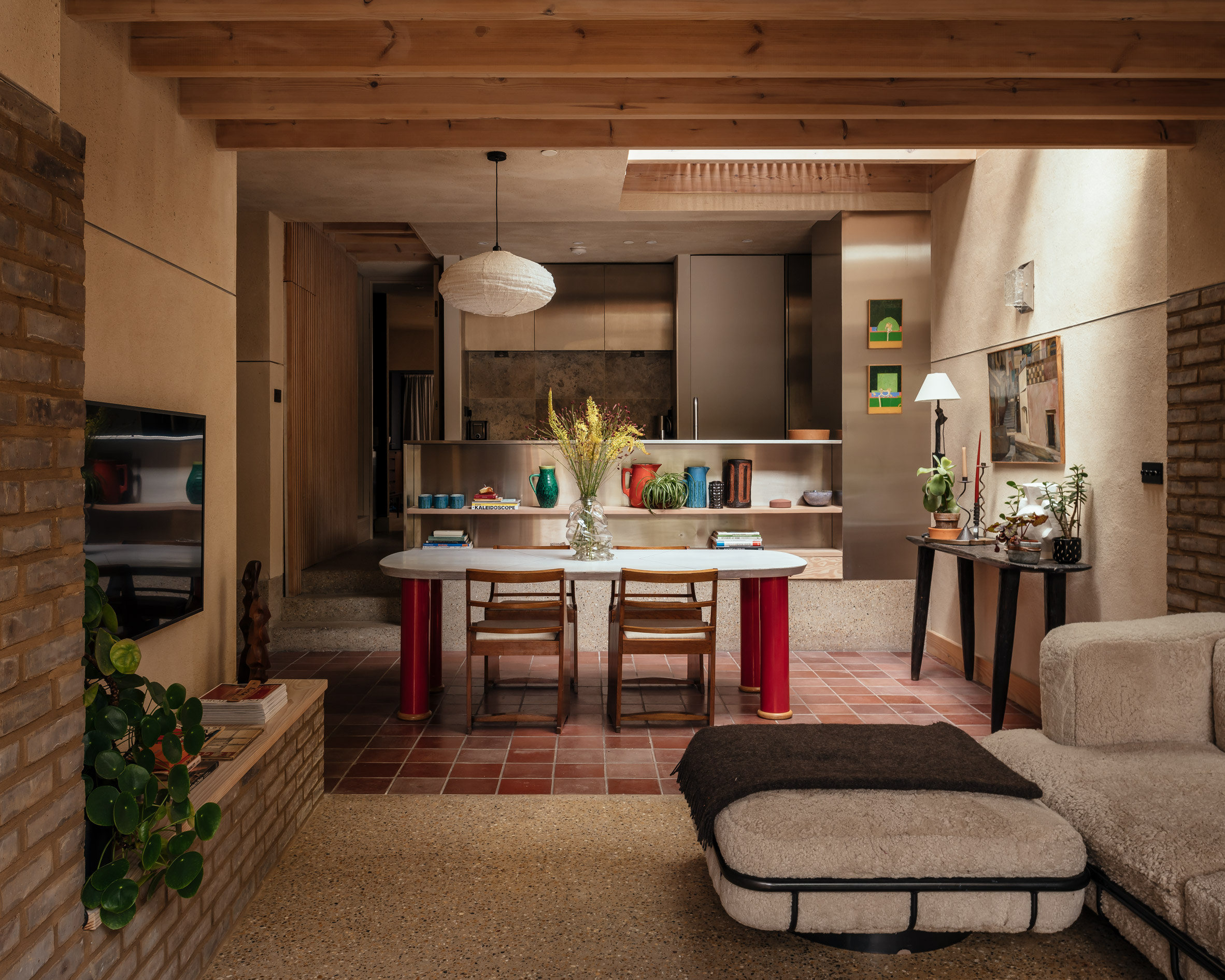 伦敦 Nimtim Architects 打造宁静绿意住宅-11