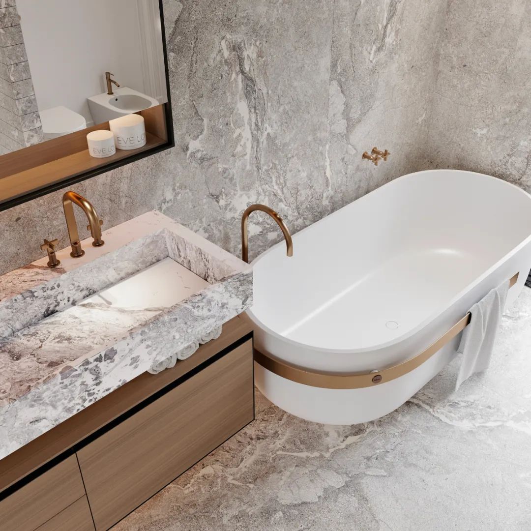 巴塞罗那现代轻法式住宅丨西班牙巴塞罗那丨Alex Tolkachev-38