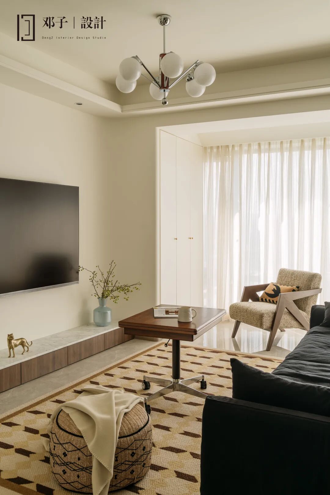 保亿御景雅园丨硬装邓子设计,软装壹里舍外-33