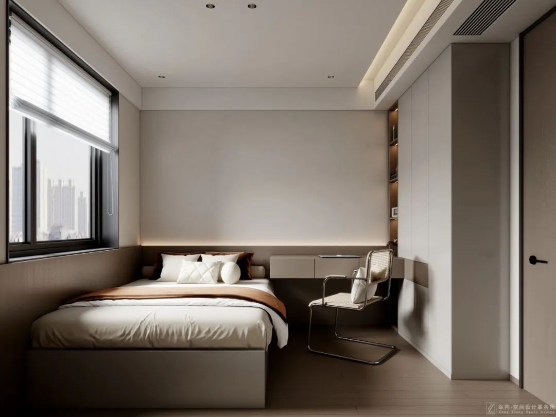 浏阳高力·万汇城 120㎡住宅设计丨中国湖南丨纵向·空间设计-25