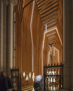 Capilla a San Juan Pablo II 教堂丨西班牙马德里丨Cano y Escario Arquitectura
