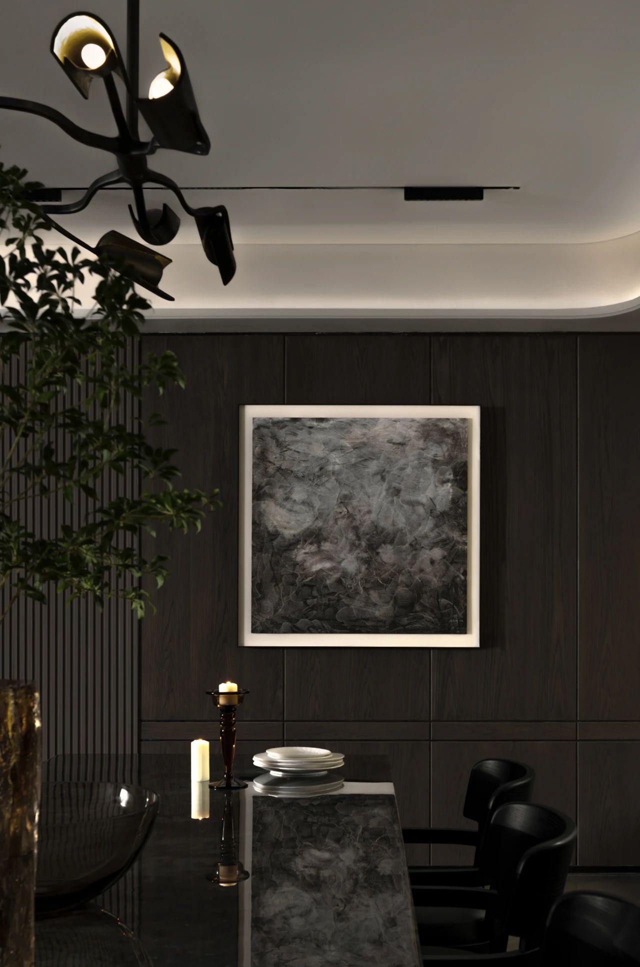 现代轻奢样板间丨璞辉设计-0