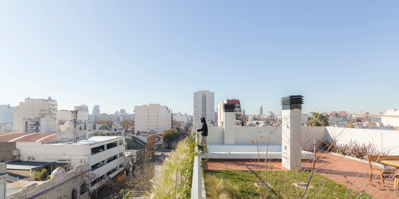 阿根廷 JA1205 住宅楼 · 双体建筑与社区的和谐共生-29