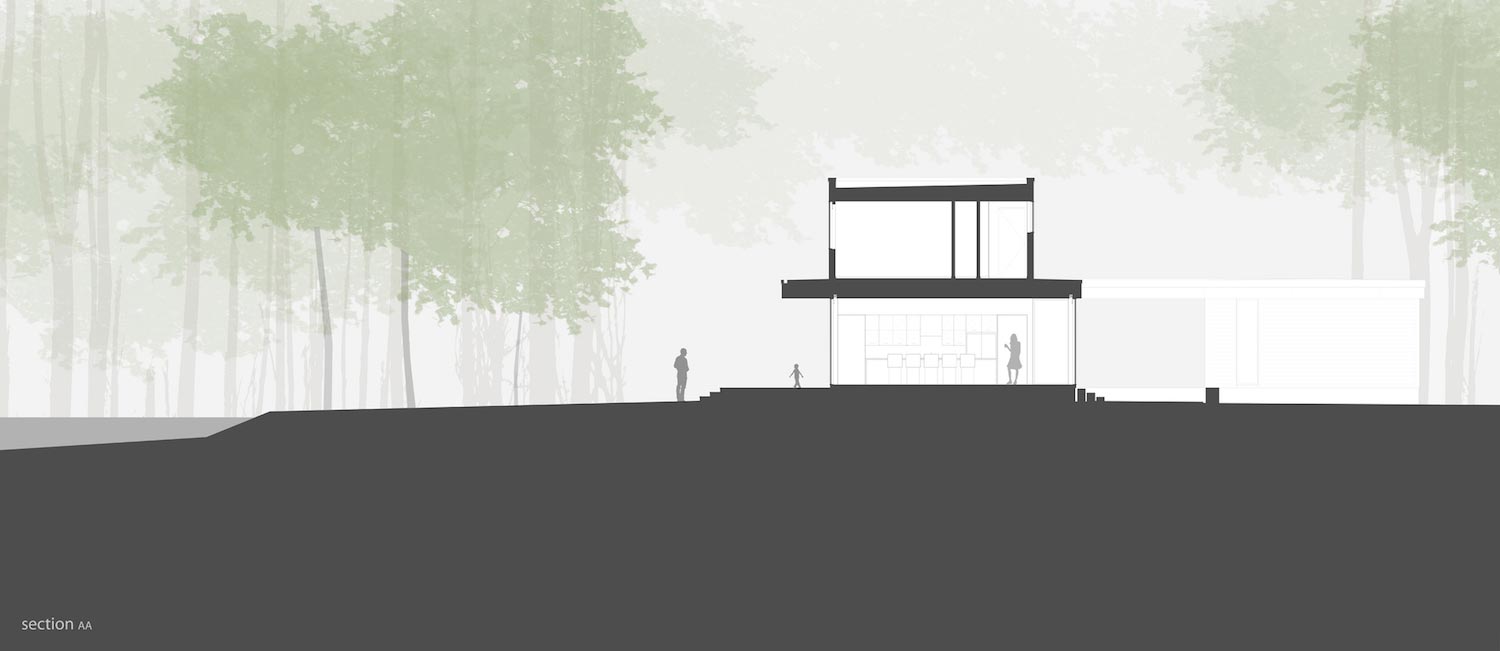 House in the woods overlooking a woodland pond   Page 2 of 2   CAANdesign  Architecture and home design blog-7