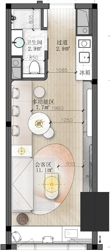 郑州新时代广场丨中国郑州丨万景百年室内设计-60