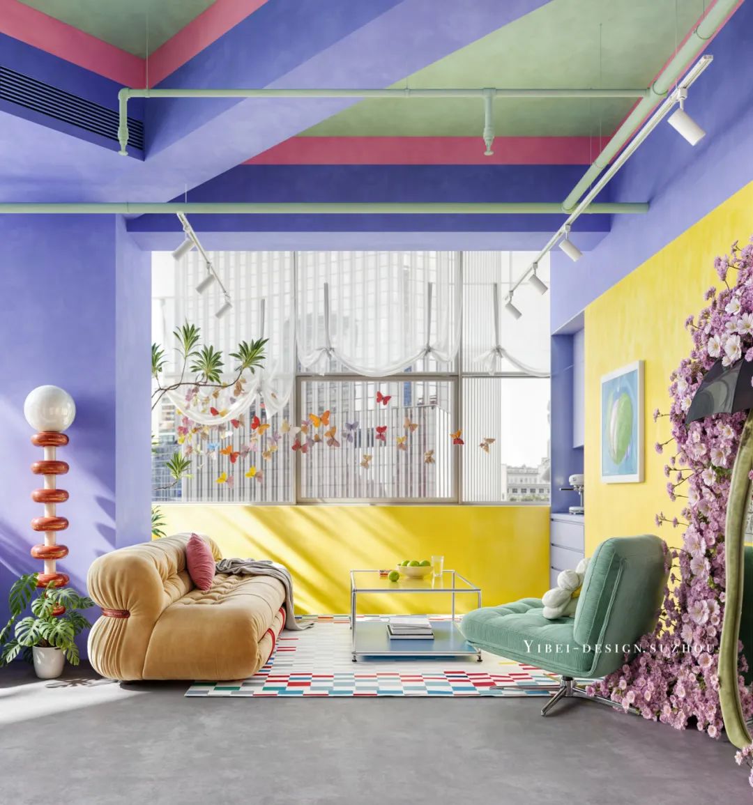多巴胺的暴动色阶 商业空间设计丨YIBEI DESIGN SUZHOU-3