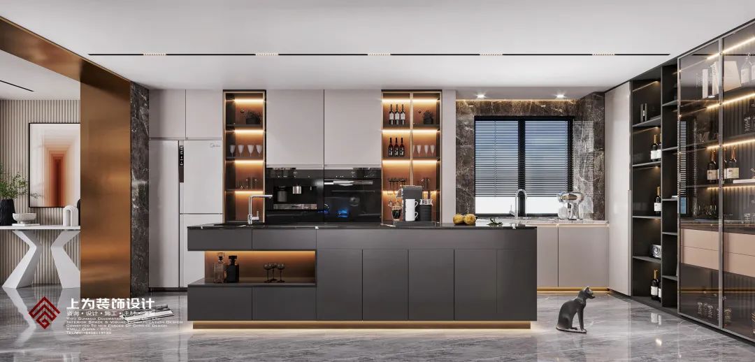 久府和园现代雅致私宅设计丨上为全案设计-25