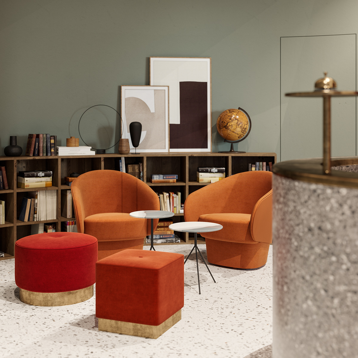 布达佩斯酒店设计展现现代与古典交融之美-6