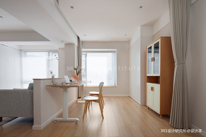 35万元二居97平米装修案例_效果图 - 97㎡两人两猫,软软糯糯的原木家 - 设计本-24