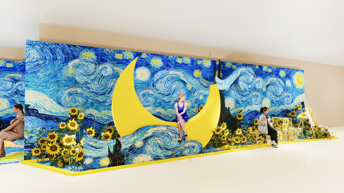 商场过道空间装饰-2