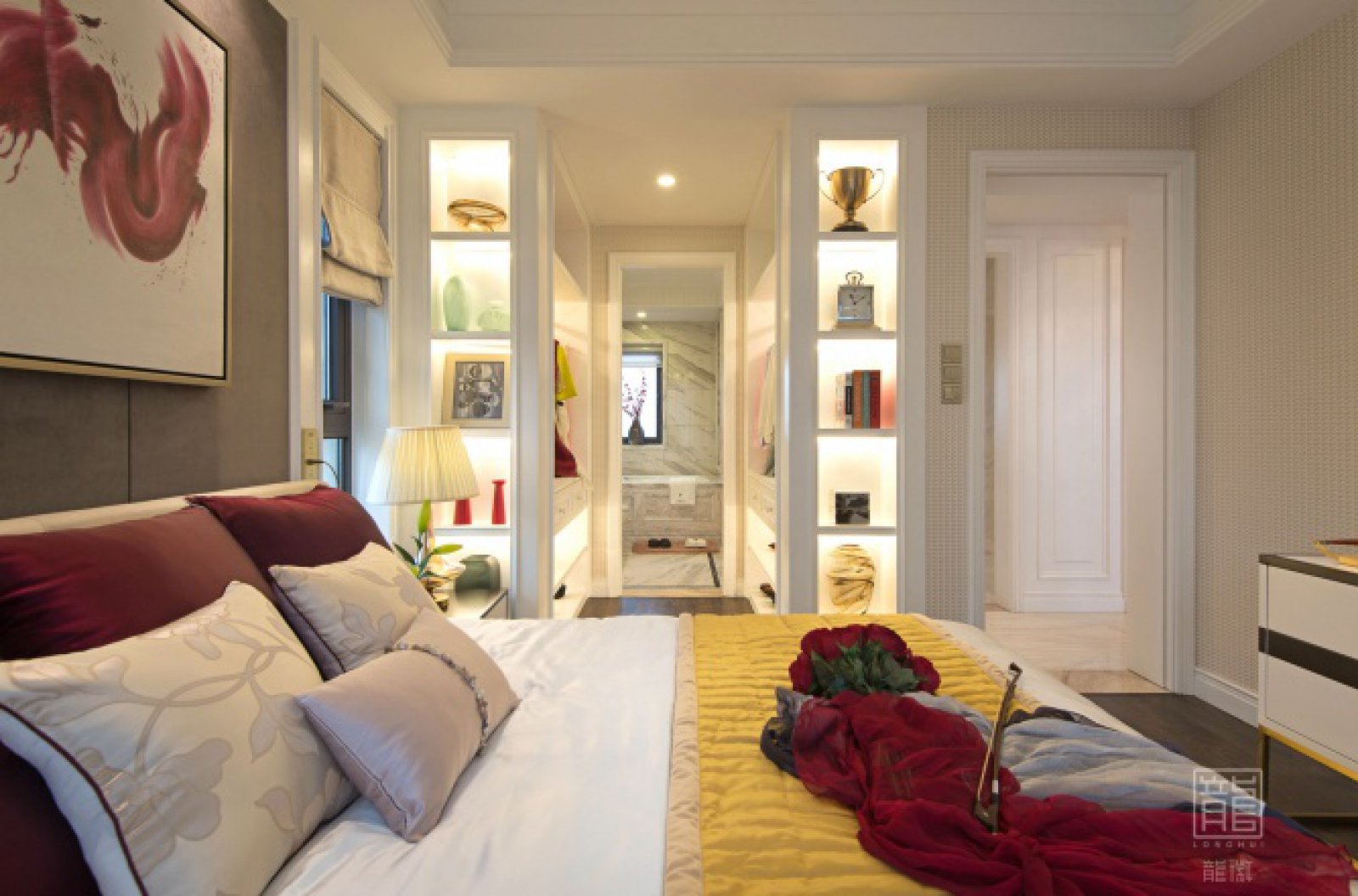 114㎡成都荣盛·香堤荣府样板房  龙徽设计-22