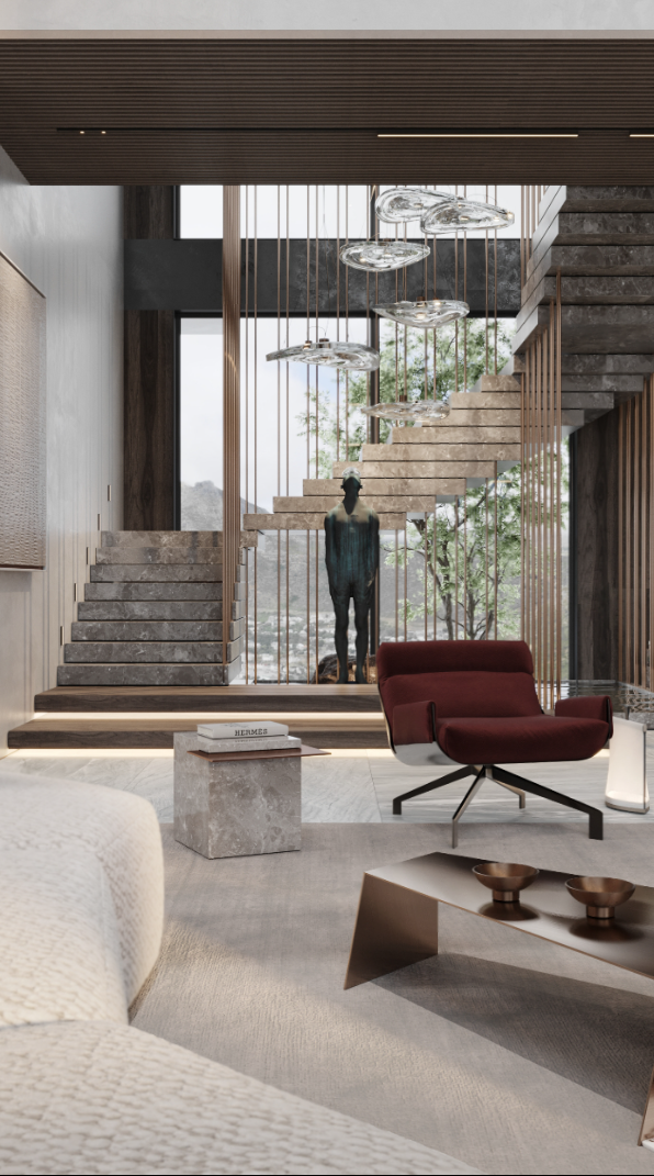 320㎡ 现代风大别墅-4