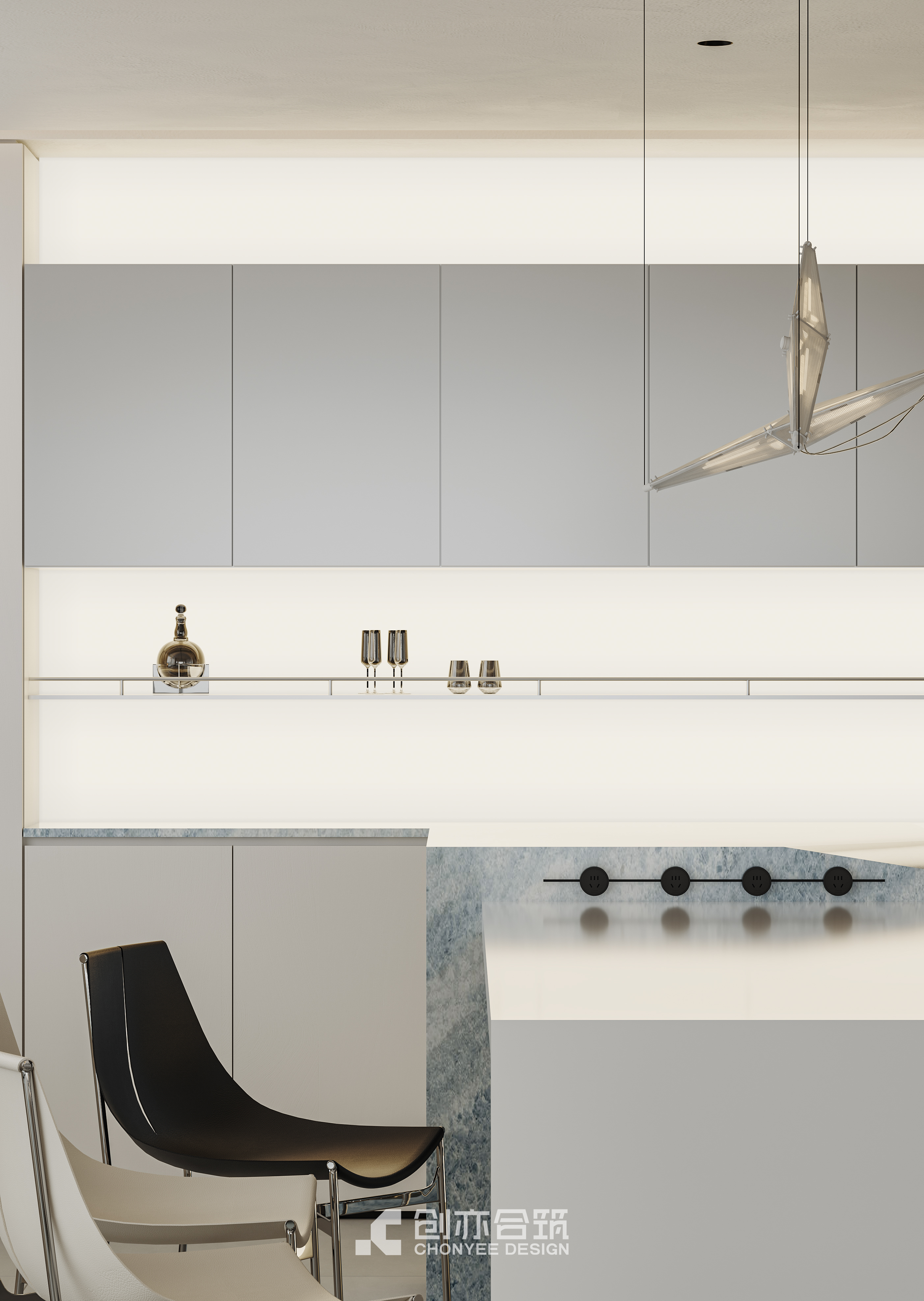 创亦合筑CHONYEE DESIGN｜长沙·万科瑧湾汇 300平-10