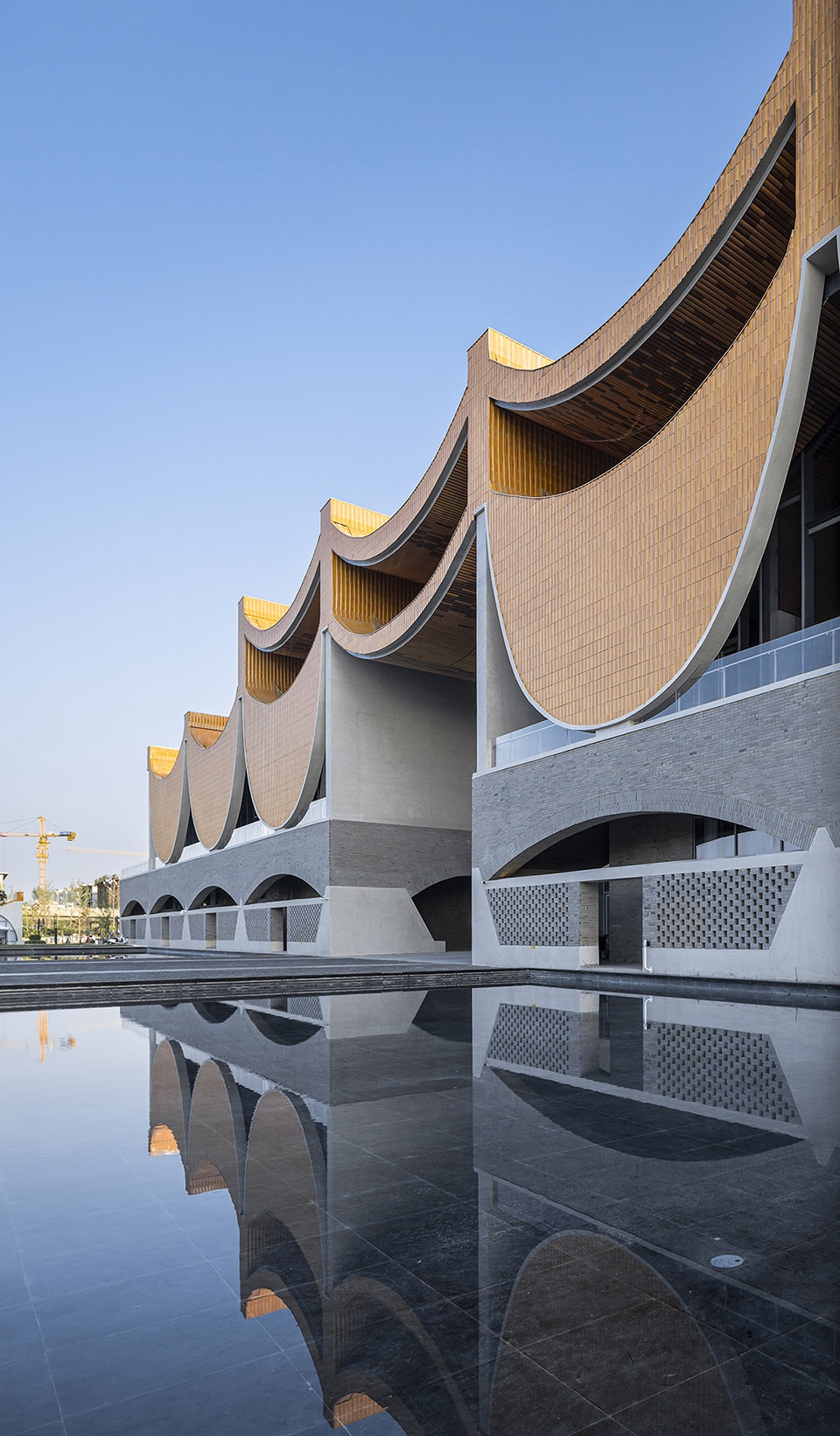 隋唐大运河文化博物馆 | 古今文明对话的现代建筑典范-23