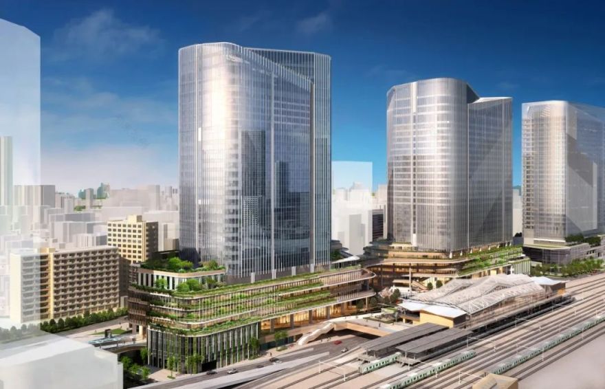 创新国际枢纽TOD,东京品川门户规划丨日本东京丨美国Pickard Chilton建筑师事务所-4