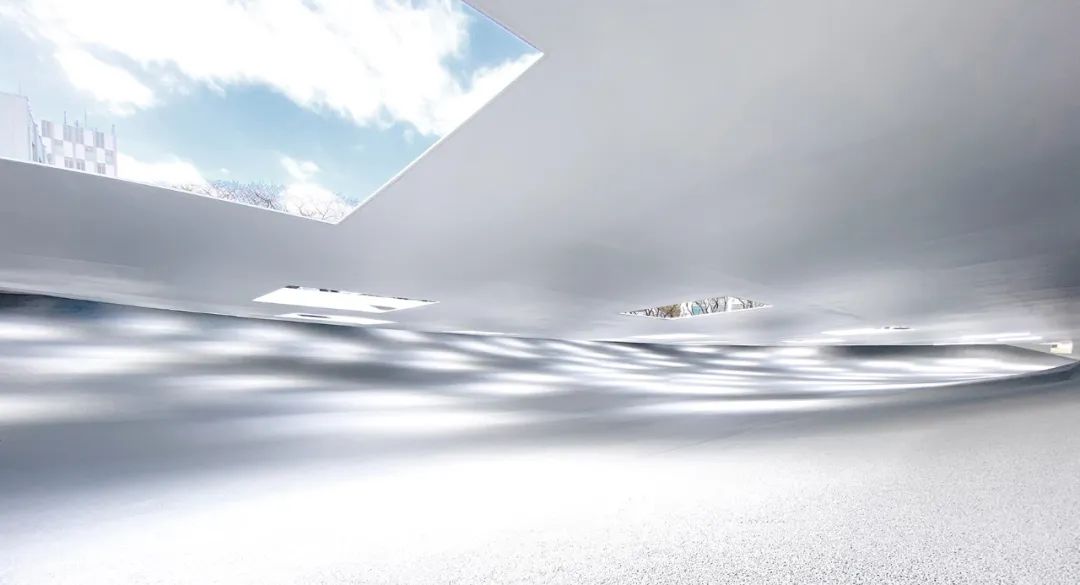 日本“最空白”建筑！无墙无柱无固定用途，59扇天窗让雨水阳光随意进出！网友：躺着发呆都变浪漫了-106