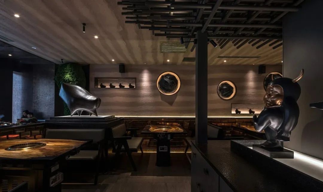 水墨藝術黑牛の店丨中国沈阳丨大未 HK 设计-37