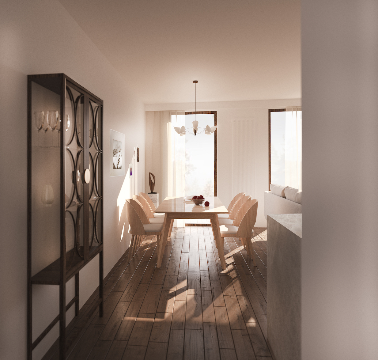 克拉科夫85平米复古风城市公寓设计丨波兰克拉科夫丨Lessness Studio-18