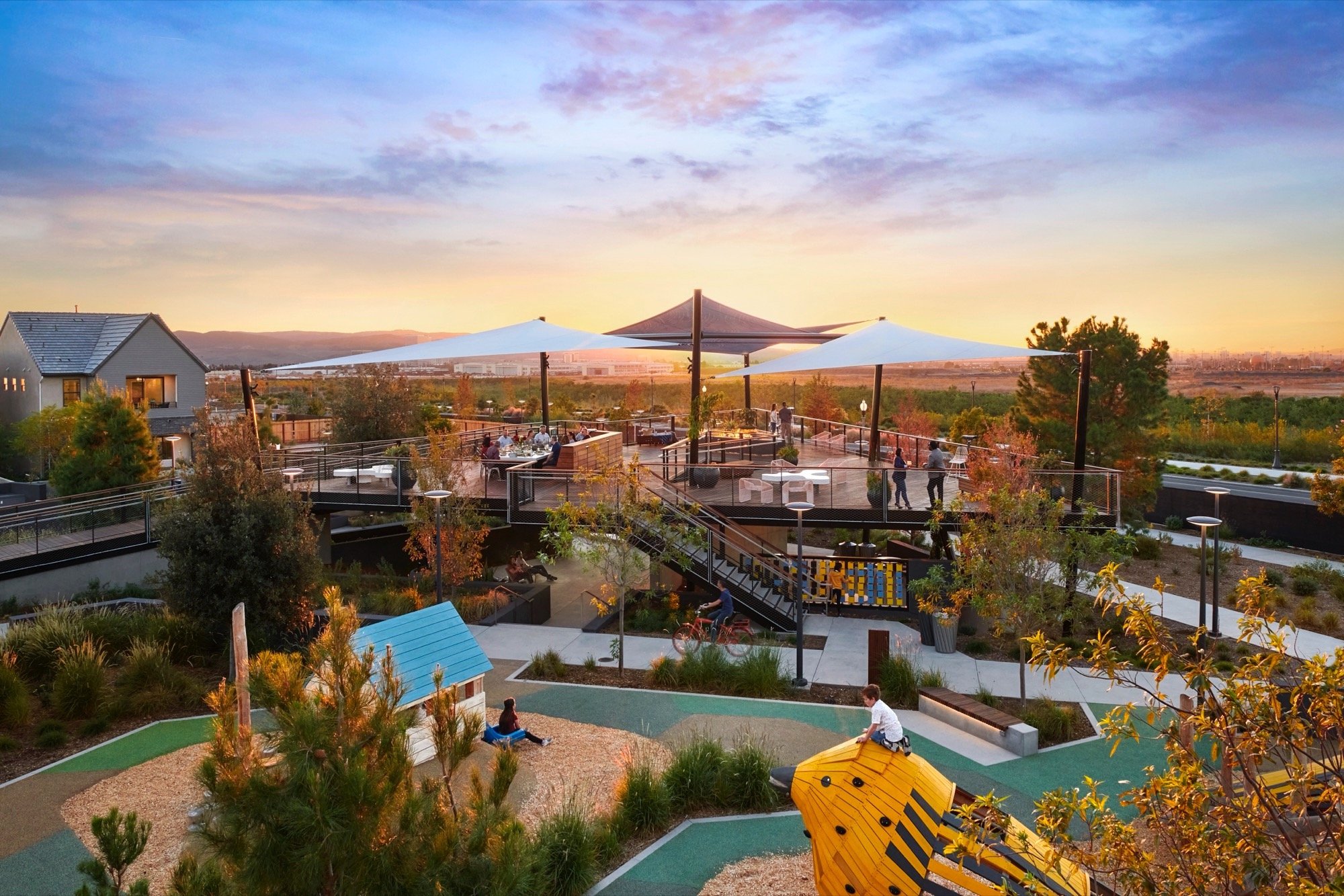 美国俯瞰玫瑰公园丨美国加利福尼亚丨Studio One Eleven-5