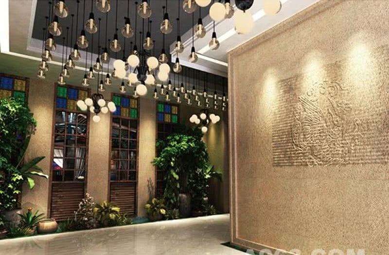 山西大同凤临阁·味庄主题餐厅设计-3