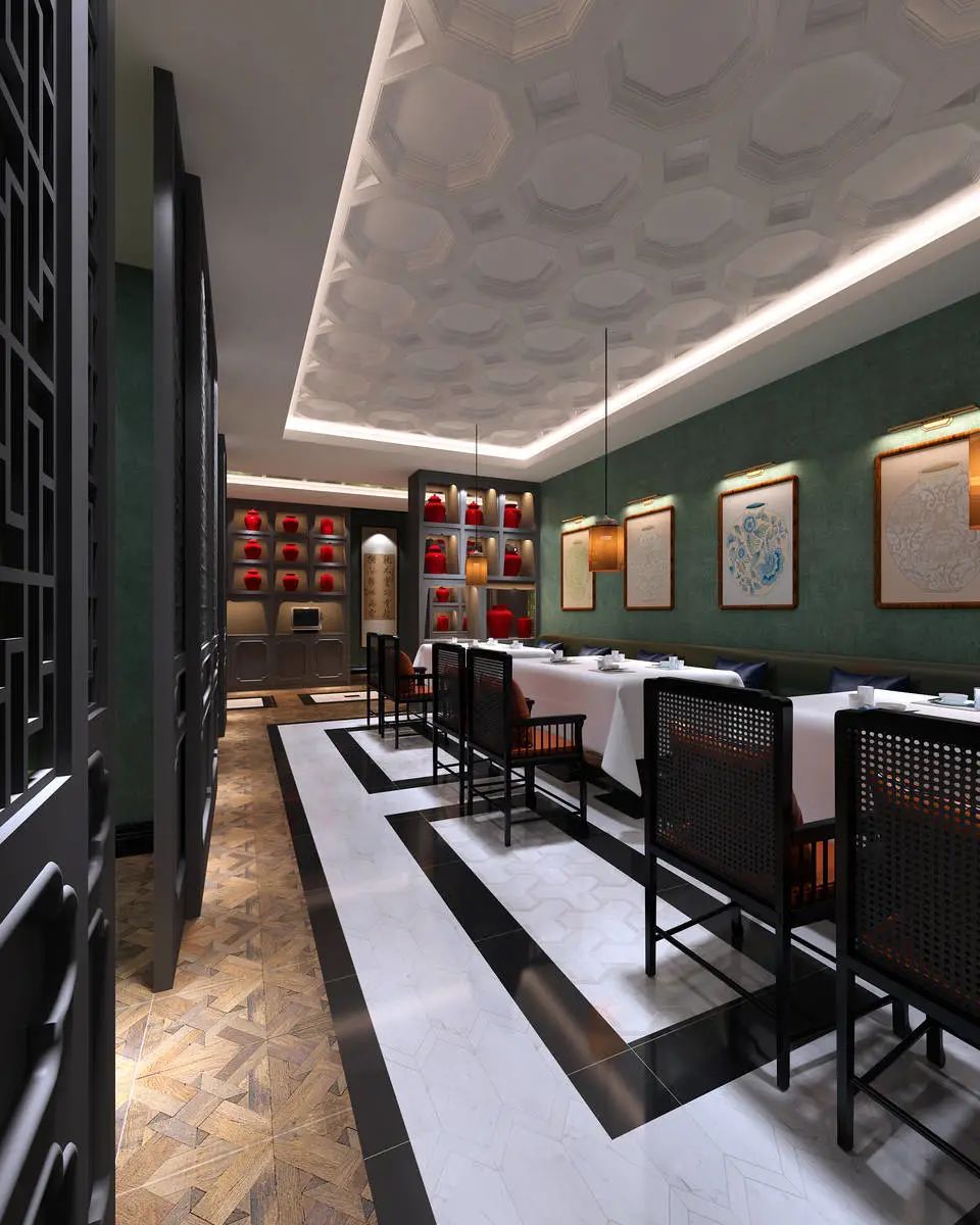 渔蓝海鲜火锅餐厅丨中国北京丨意向东方（北京）设计顾问有限公司-11