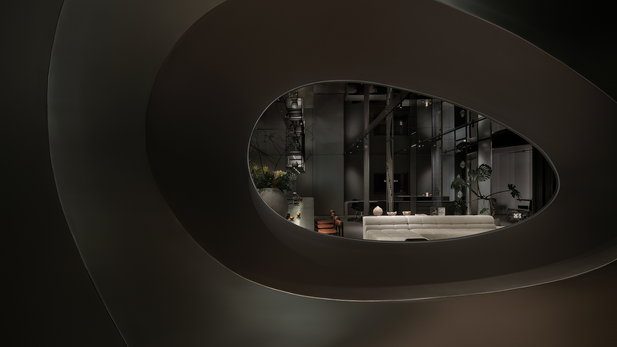 莫戈金属未来艺术展厅丨中国杭州丨黄永才  RMA共和都市-33