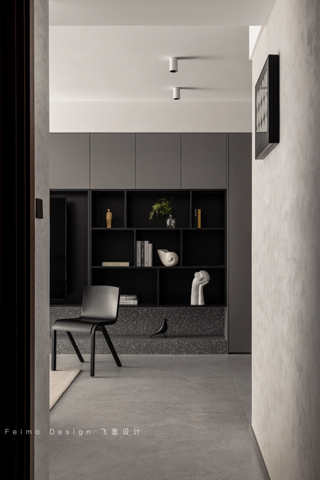 95㎡极简婚房丨飞墨设计-39