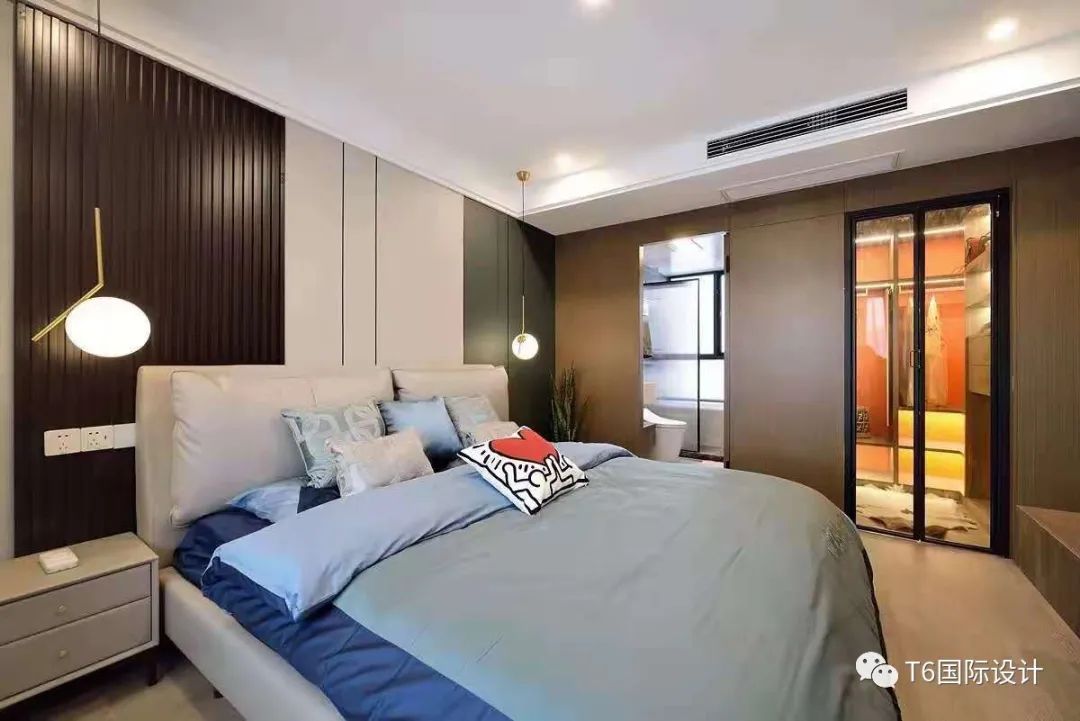 现代轻奢黑白灰精致温馨之家丨中国浦东新区丨宋明轩-32