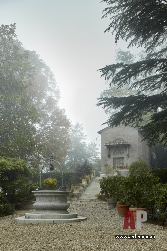 意大利托斯卡纳带壁画历史别墅修复丨娜塔莉亚·潘秋希娜-14