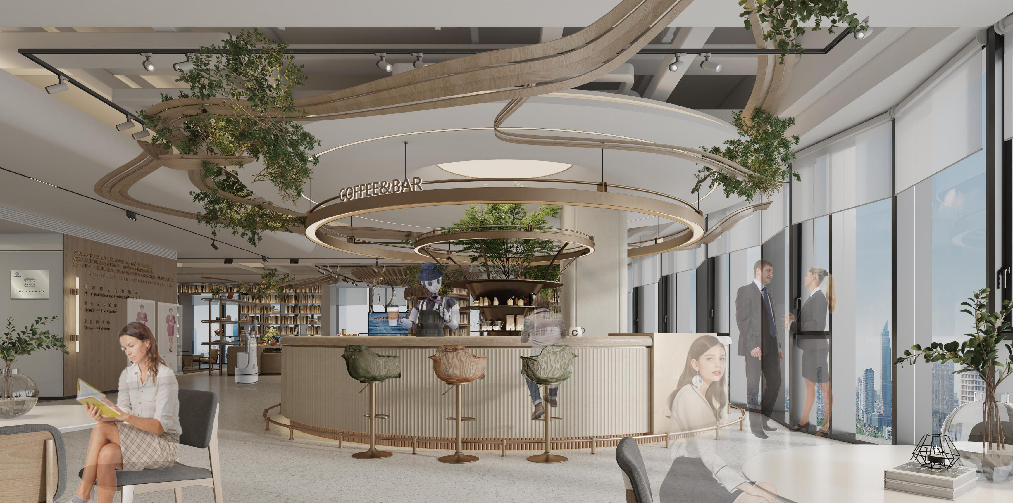 粤港澳大湾区知识产权主题智慧图书馆丨中国广州丨墨舍设计 MOSS-38