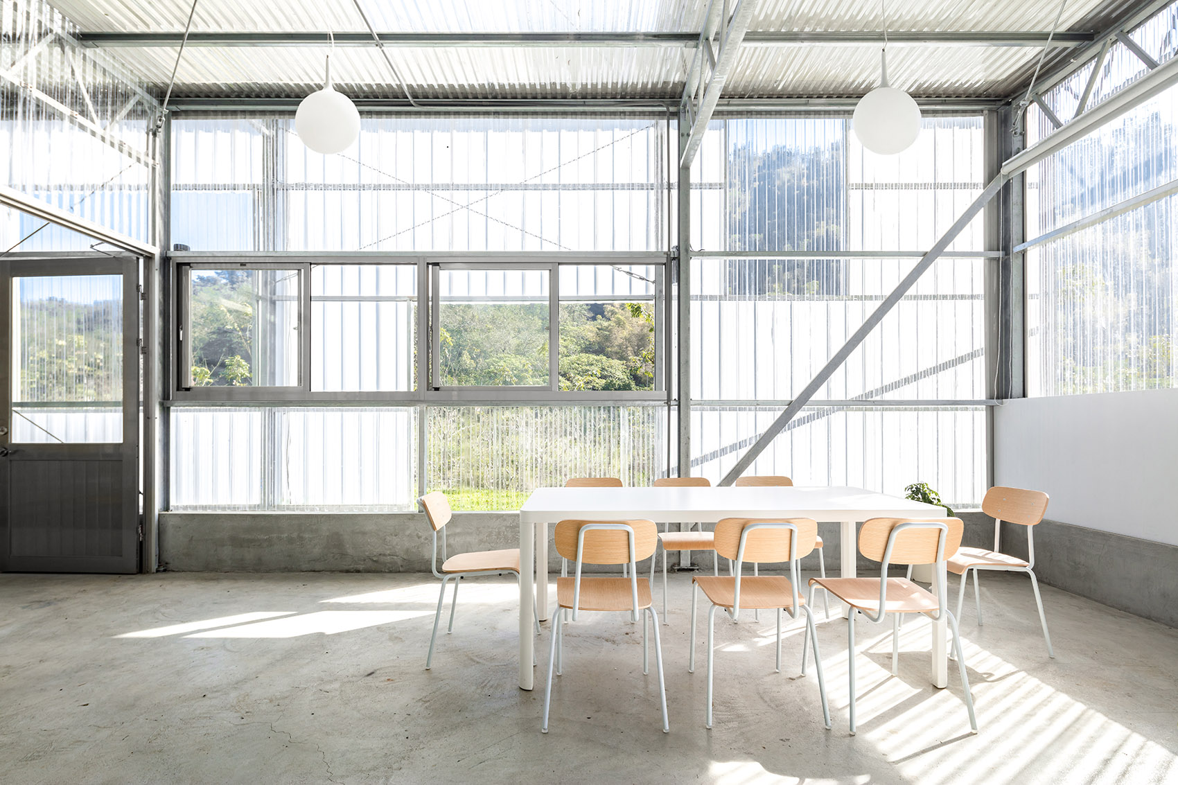 台湾「温室」咖啡馆兼餐厅-7