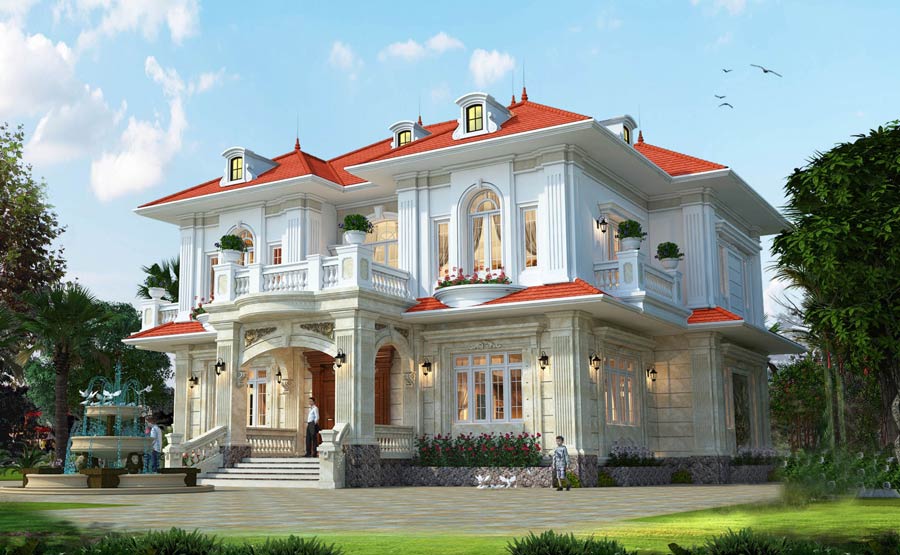 35套二层坡顶别墅设计方案丨NEOHouse vn-3