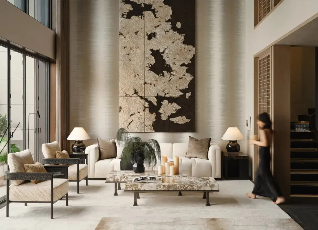 378㎡临湖别墅，这才是东方美学的天花板！-19