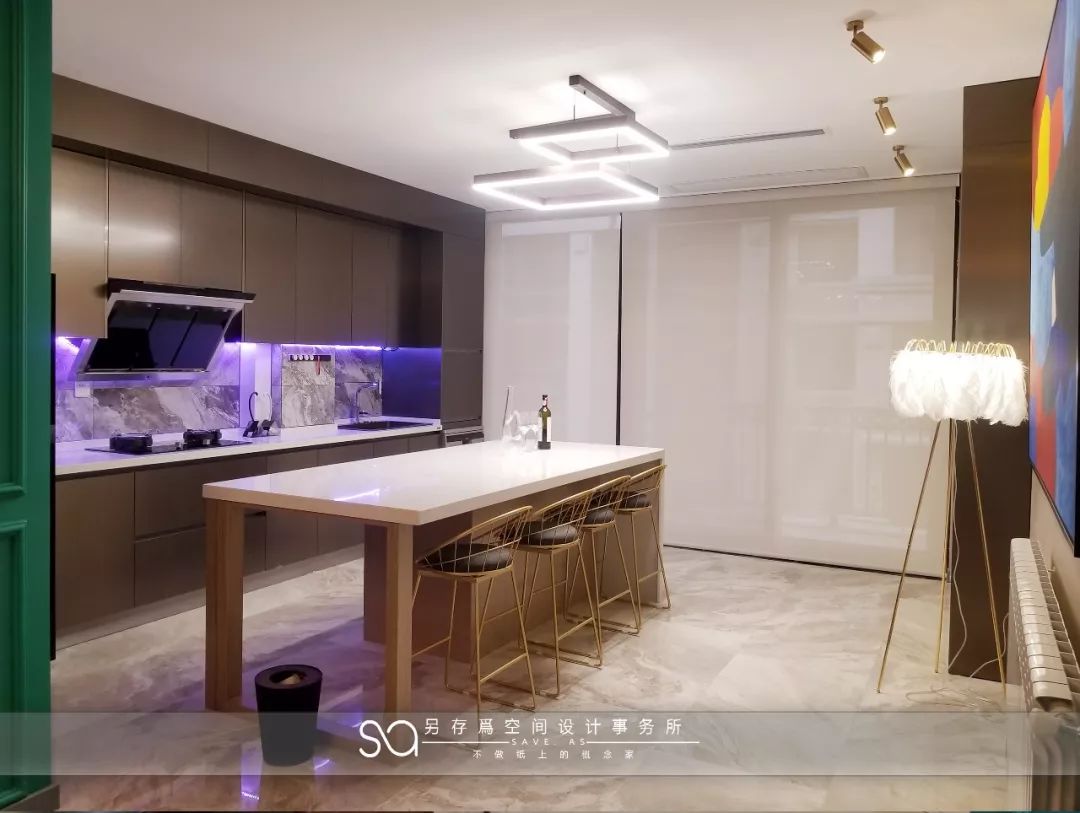 另存为空间设计 | 长沙明昇壹城 140 平米新装饰主义住宅案例-39