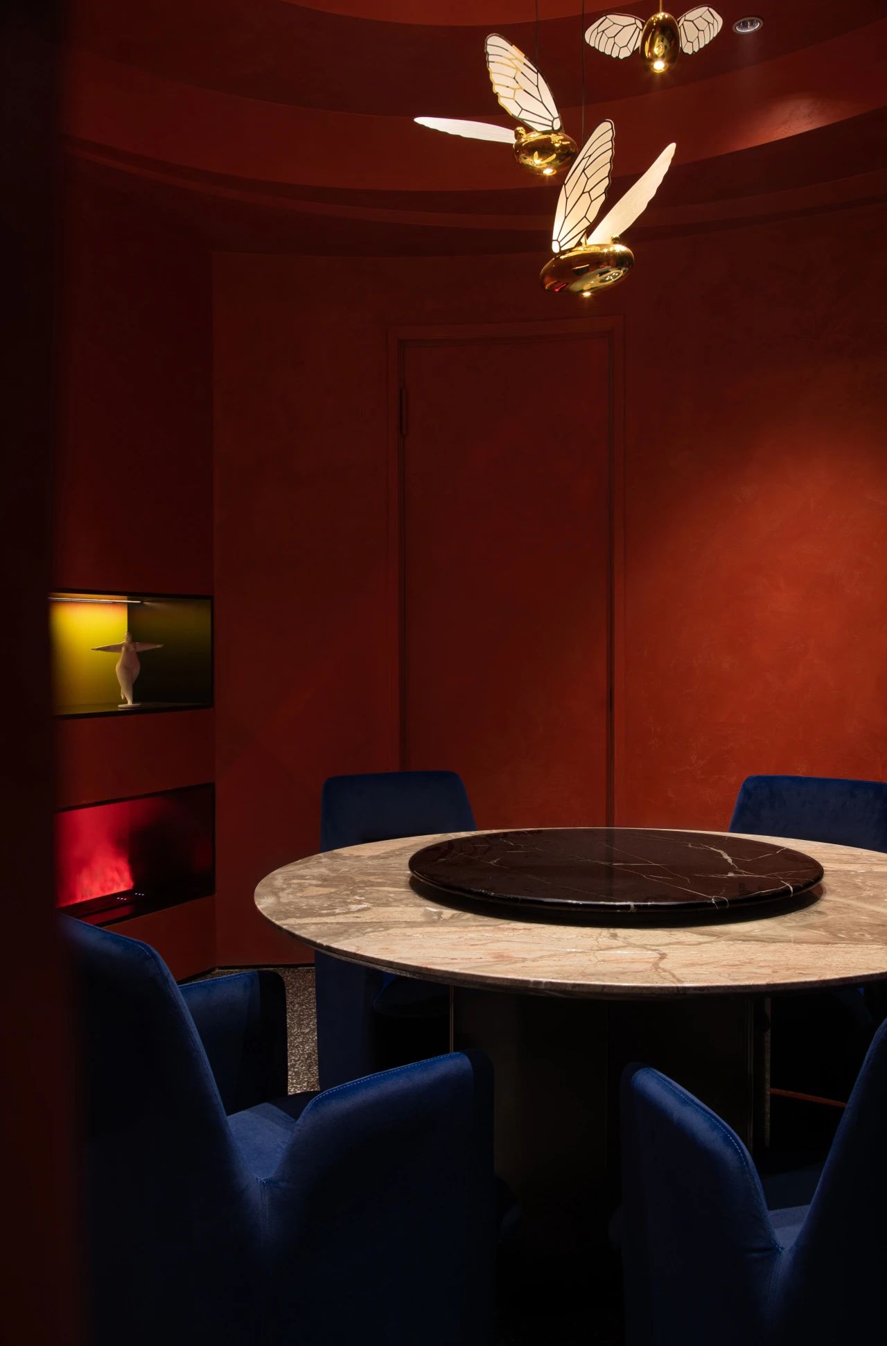 鹏 club · 山水庭院般的餐饮空间丨中国济南丨易昂设计-33