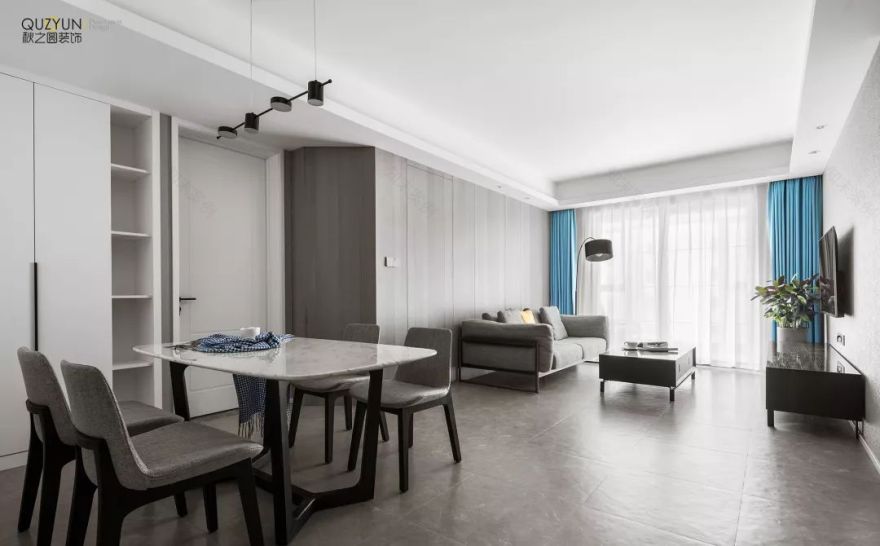 雅居乐 120㎡现代风家居,南北元素融合打造温馨生活-23