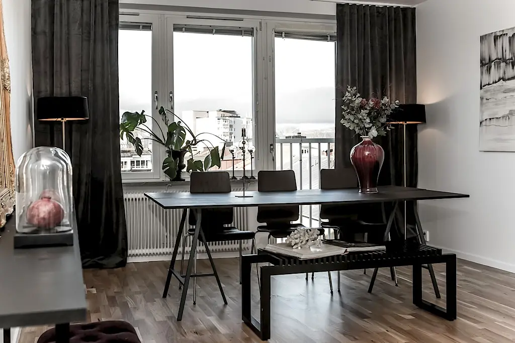 瑞典 47 号公寓的温馨冬季室内设计-24