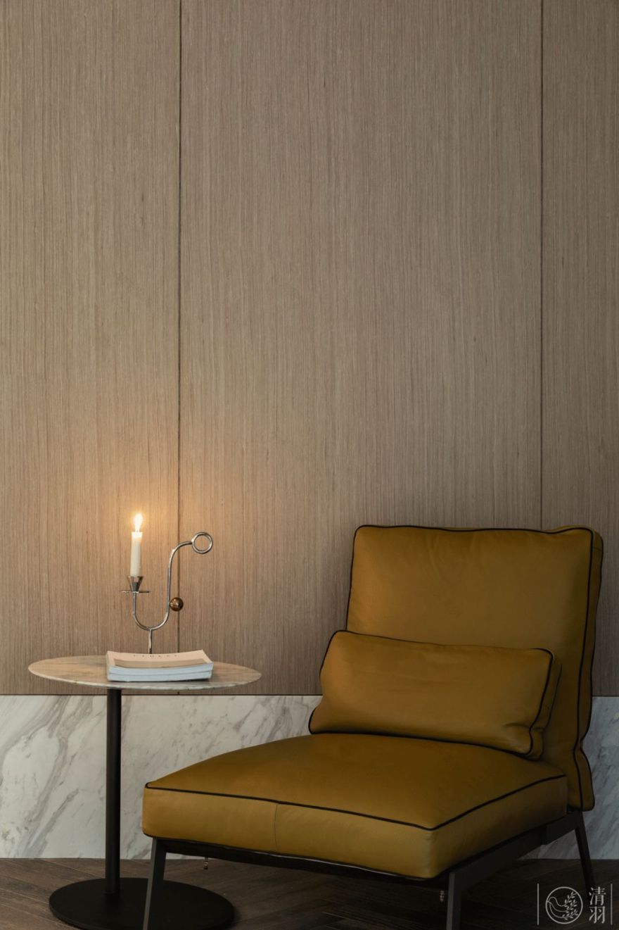 成都市复式公寓的现代简奢花园生活-55