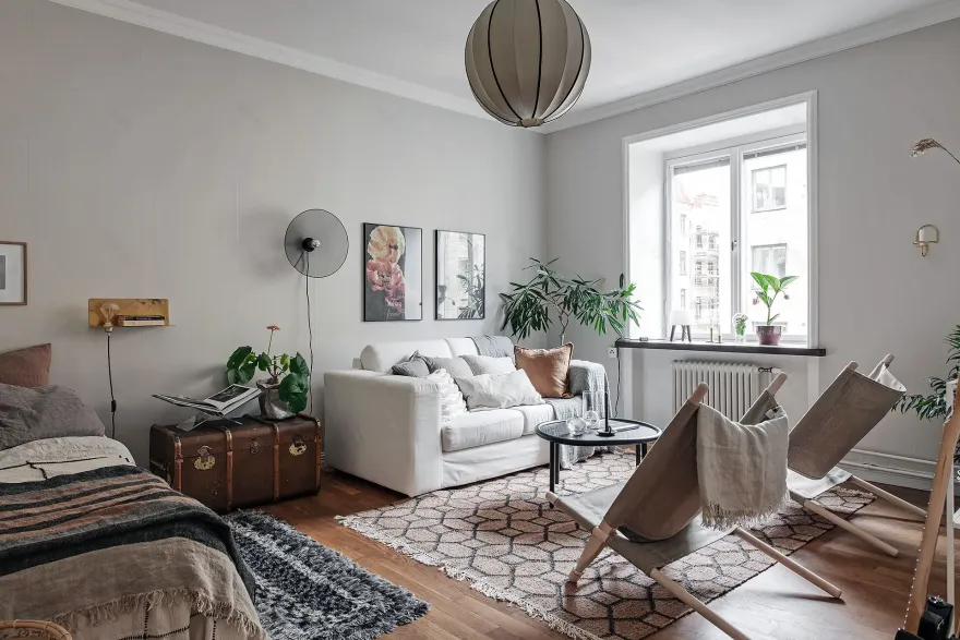 36 平米旧屋翻新,入口变办公室-1