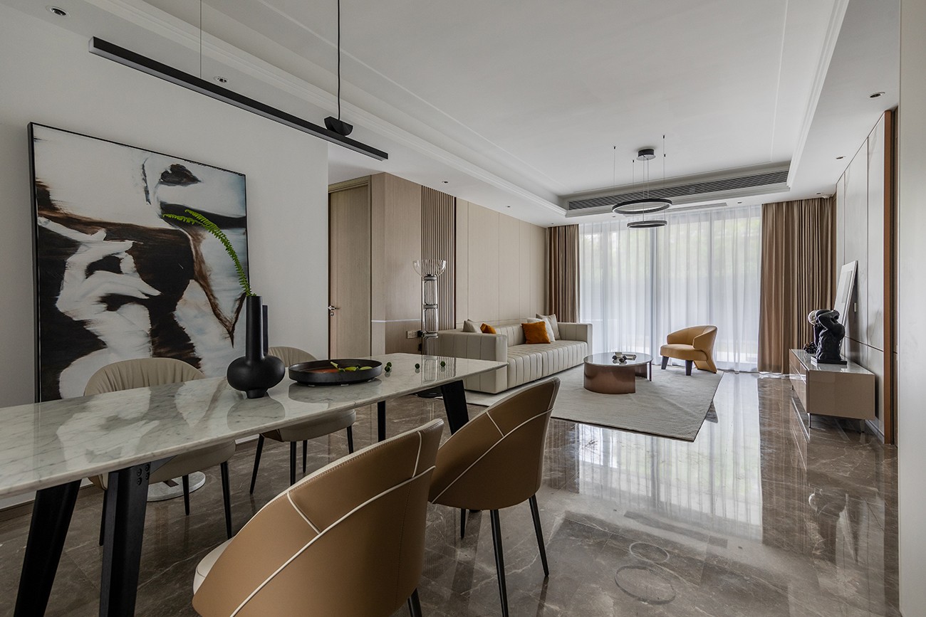 叠墅精装修空间再造丨中国杭州丨朴森全案设计-6