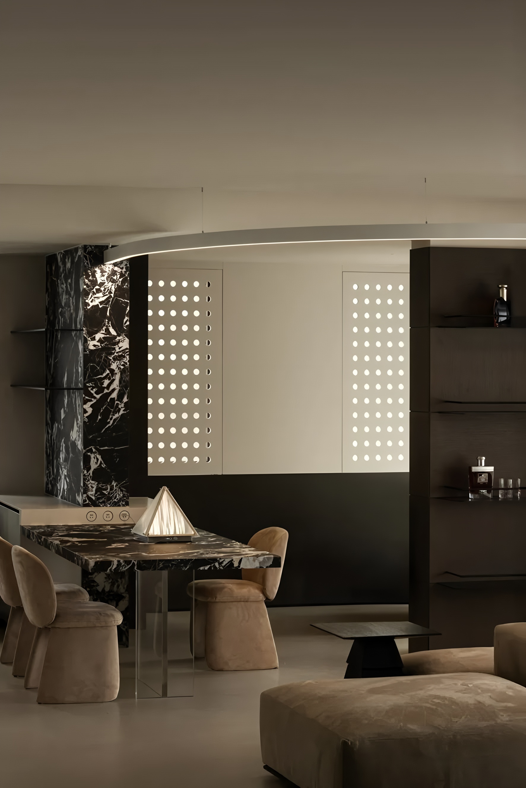 166㎡极简风格丨中国温州丨简印空间设计-10