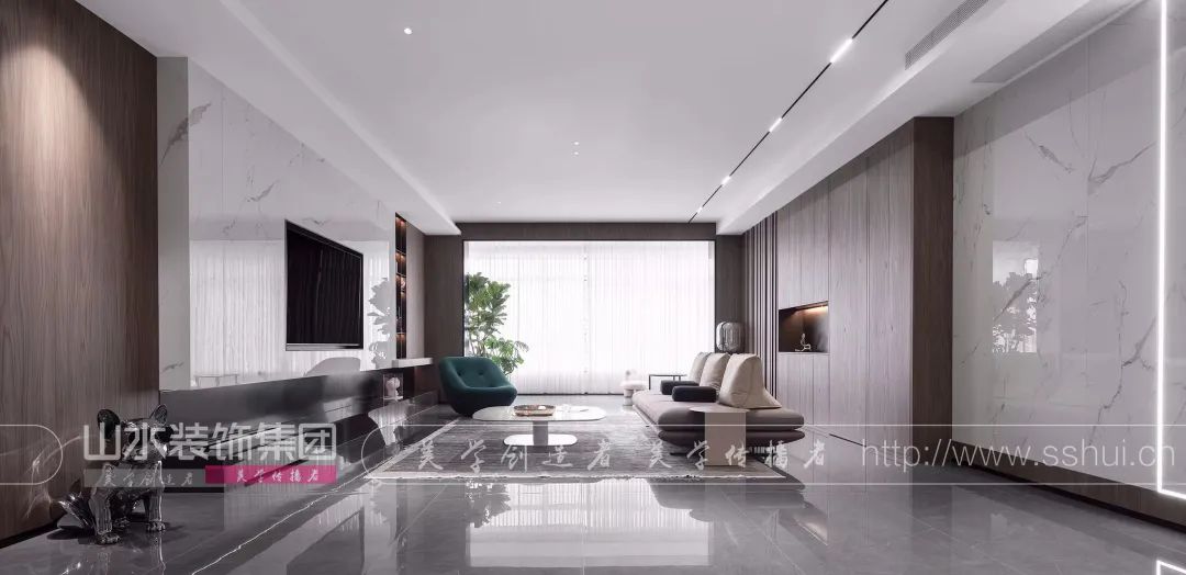 山水·爱家说 · 诗意家居空间设计丨中国合肥丨山水空间装饰-6