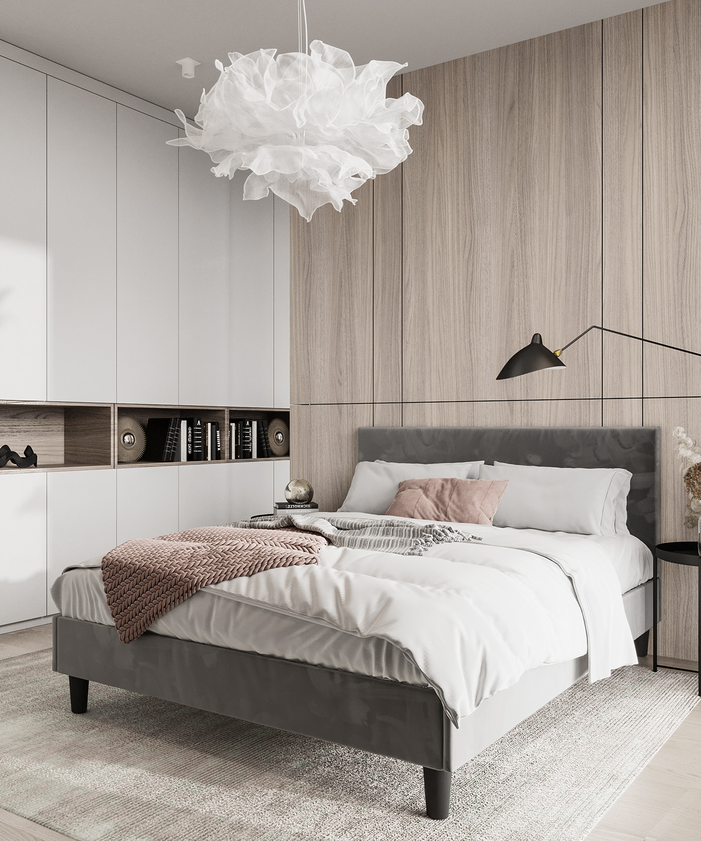 简洁而优雅的现代公寓-10