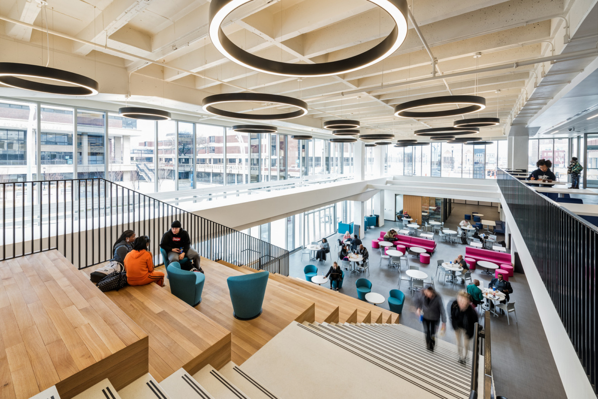 激活校园中心·Bialosky Cleveland 的 Cuyahoga 社区学院案例-11