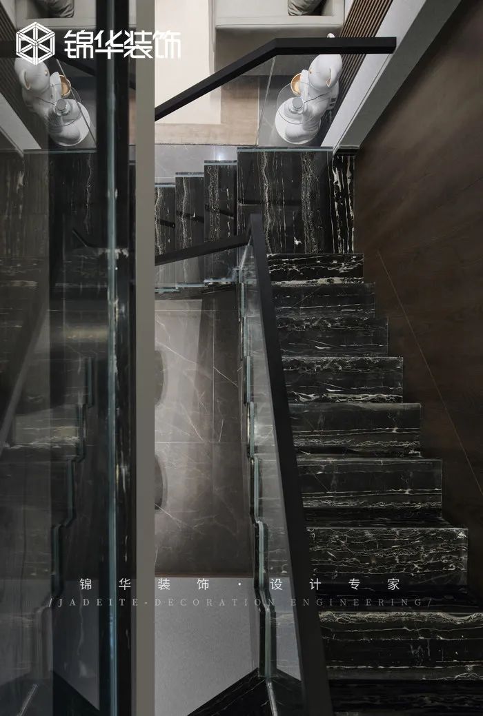 南京阅山居 160㎡现代简约家居设计丨中国南京丨锦华装饰-20