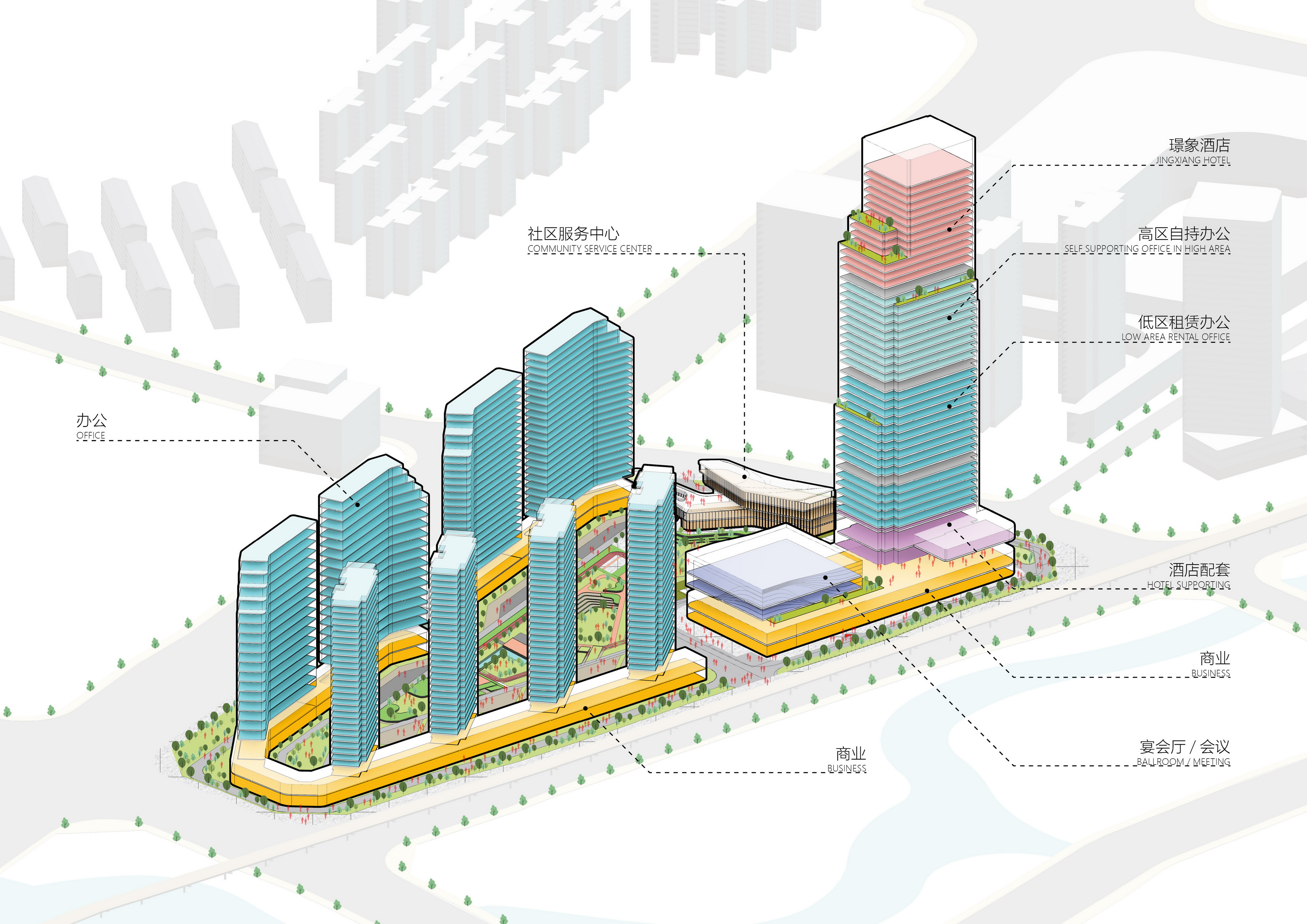  帝奥·墨度 MUDO Architects丨桂林福达总部基地 建筑设计 丨中国广西-31