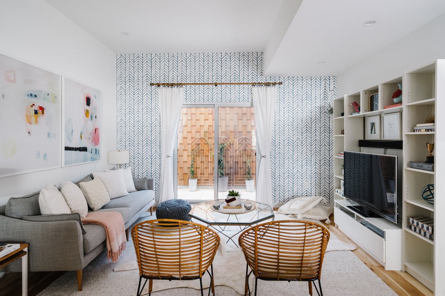 Contemporary Farmhouse Featuring Scandinavian Design and Bohemian Accents-12