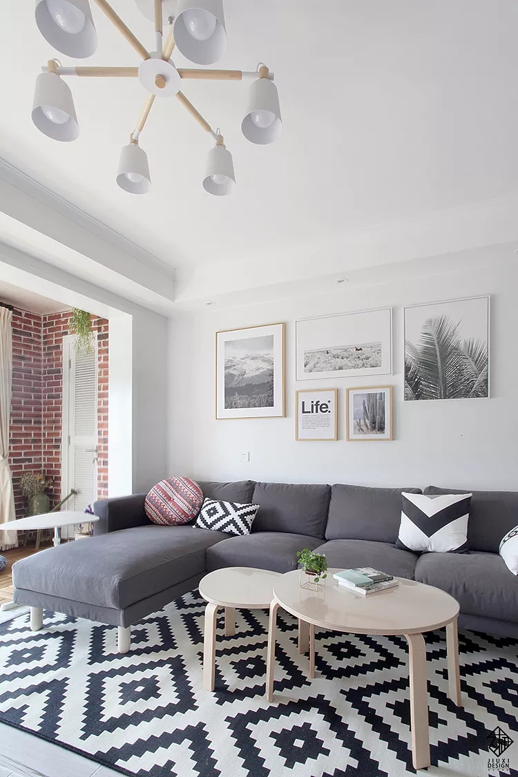 110 平北欧风郑州家居设计,打造温馨惬意生活空间-29